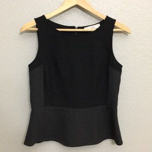 Ann Taylor Loft sleeveless peplum